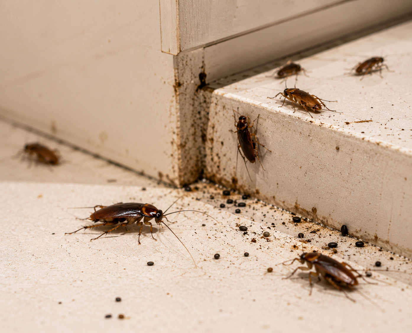 Signs of Cockroach Control