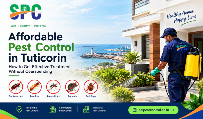 Affordable pest control in Tuticorin for homes and businesses